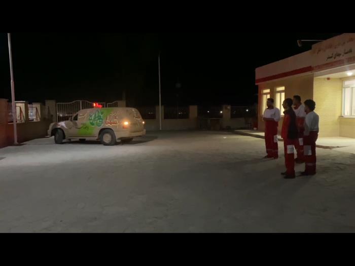 گزارش ویدئویی | استقبال از شهید گمنام توسط نجاتگران پایگاه شهدای کندر جمعیت هلال احمر شهرستان کاشمر   @KhRazavi_rcs